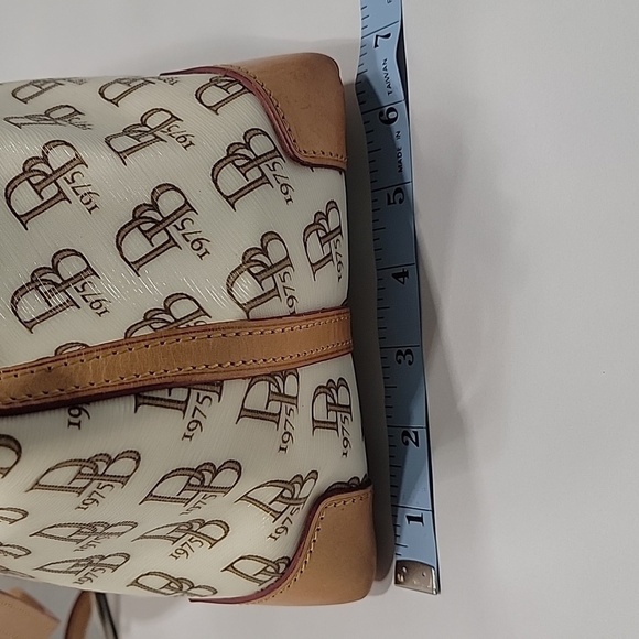 Dooney & Bourke Genuine Florentine Vacchetta Leather Handbag / Crossbody - Picture 9 of 15